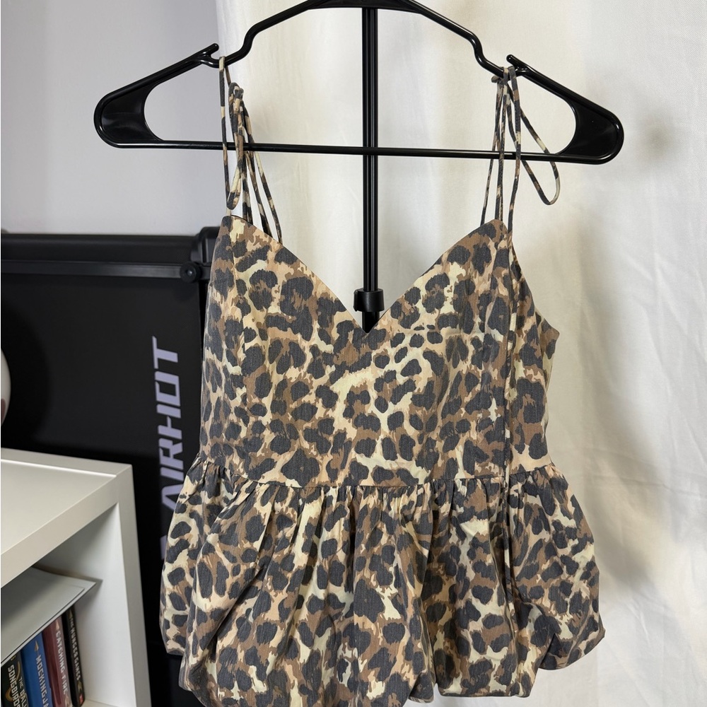 Leopard Print Camisole Top